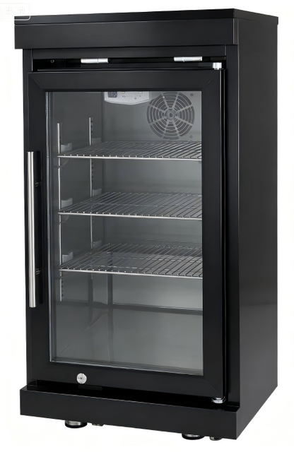 Black Single Door Fridge Cabinet Outdoor Kitchen Islands