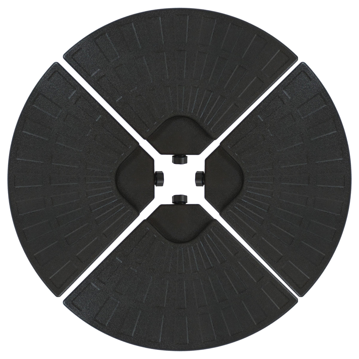 Sunnydaze 10' Offset Patio Umbrella with Cantilever and Cross Base