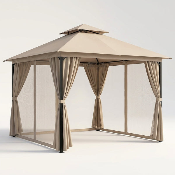 AuroraShade Marquis 12x12 Premium Canopy Gazebo — Studio Shot