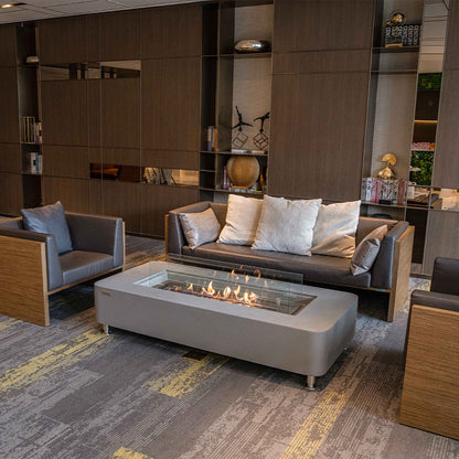 Elementi Sydney Ethanol Fire Pit 61.9 x 29.9 Inches