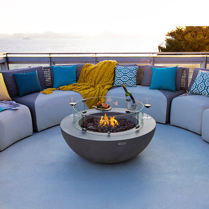 Lunar Outdoor Fire Bowl - Select Fuel Type