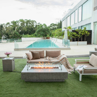 Hampton Outdoor Fire Pit Table - Select Fuel Type