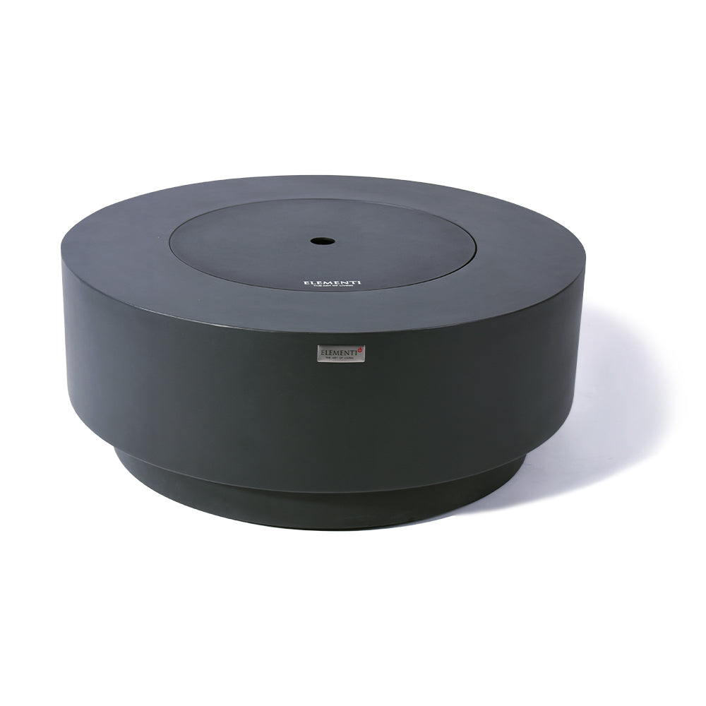 Nimes Outdoor Dark Grey Fire Pit Bowl - Select Fuel Type