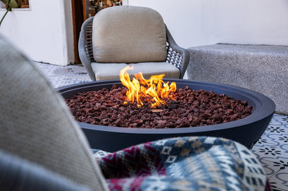Sol Living Plus Rose Bowl Fire Pit, 48 x 48 Inches