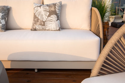 Malibu Outdoor Patio 3 Seat Sofa