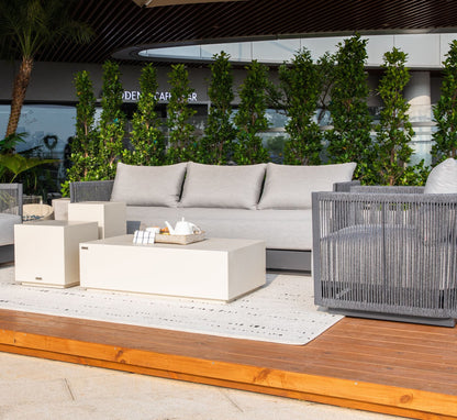 Capri Outdoor Patio 3 Seat Sofa