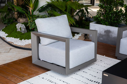 Newport 3-Piece Aluminum Outdoor Patio Furniture Set