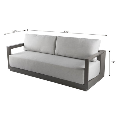 Newport Outdoor Patio 3 Seat Sofa
