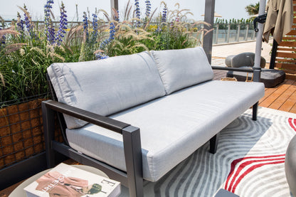 Laguna 3-Piece Aluminum Outdoor Patio Furniture Set