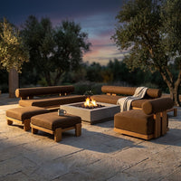 TerraFirme Ember Lounge & Firepit Set — Studio Shot