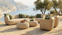 VerdeLoom Riviera Woven Lounge Set — Lifestyle