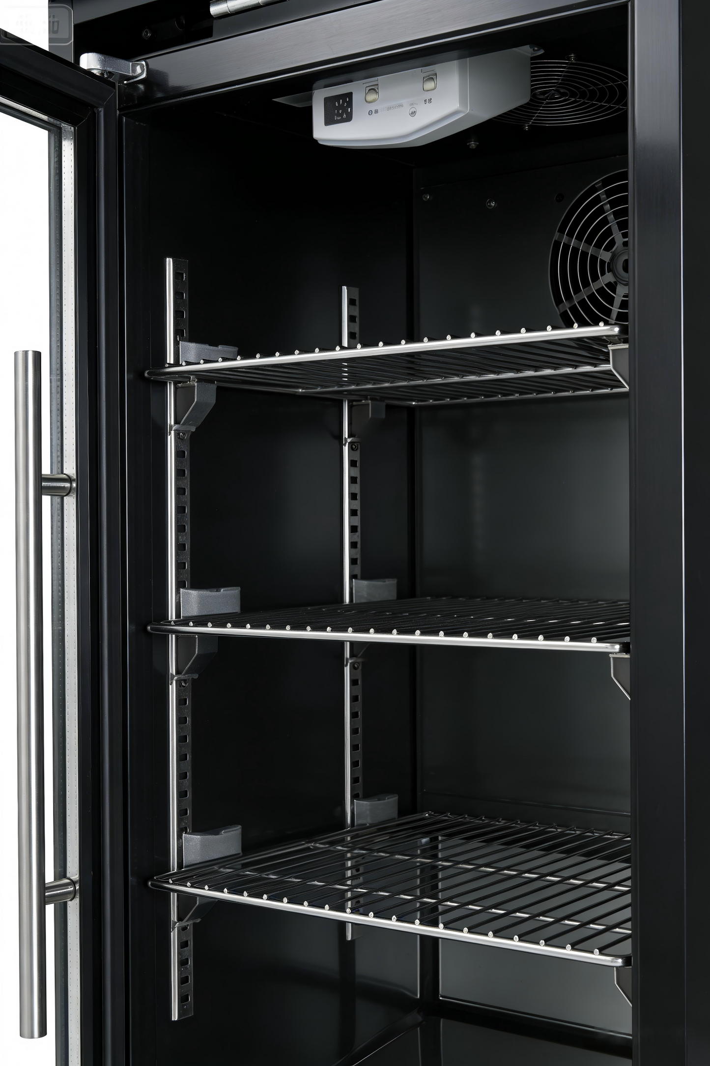 Black Single Door Fridge Cabinet Outdoor Kitchen Islands